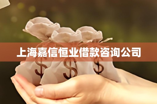 上海嘉信恒业借款咨询公司